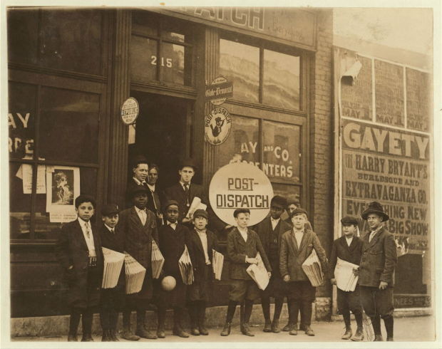 Newsies, 1910